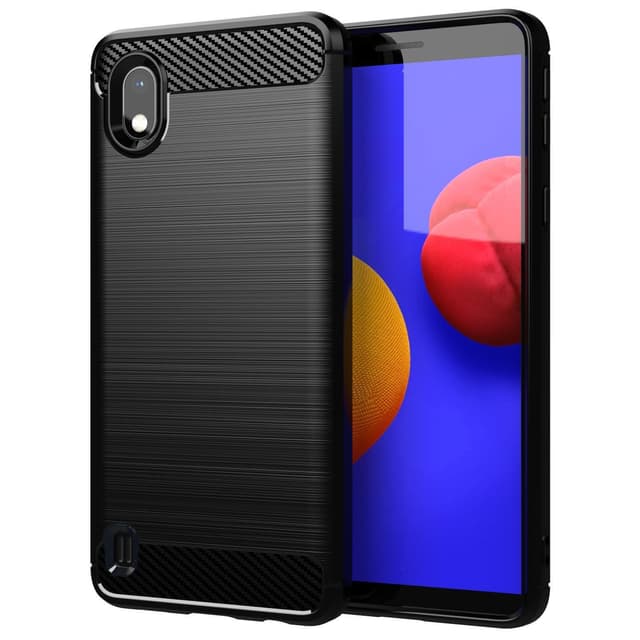 Samsung Galaxy A10 / M10 Cover TPU Etui (Sort)