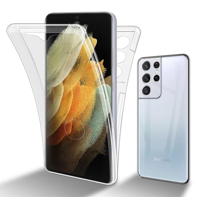 Samsung Galaxy S21 ULTRA Suojakuori Cover (Läpinäkyvä)