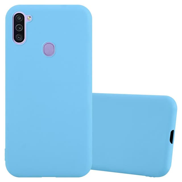 Skal Samsung Galaxy A11 / M11 Fodral Case (Blå)