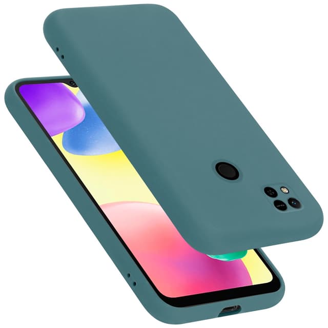 Xiaomi RedMi 9C / RedMi 10A silikondeksel case (grønn)