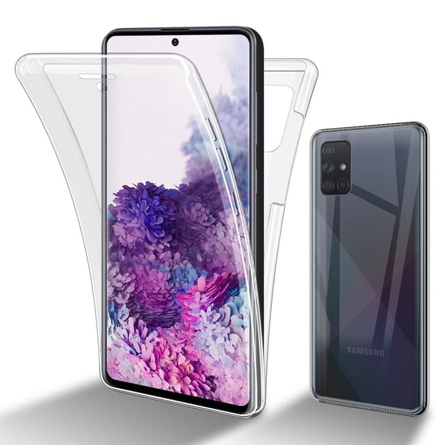 Samsung Galaxy A71 4G Suojakuori Cover (Läpinäkyvä)