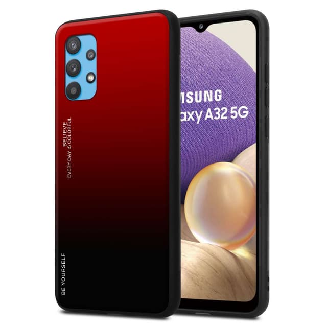 Samsung Galaxy A32 5G Skal Fodral Case (Svart)