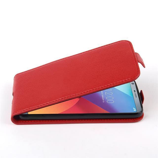 LG G6 Pungetui Flip Cover (Rød)