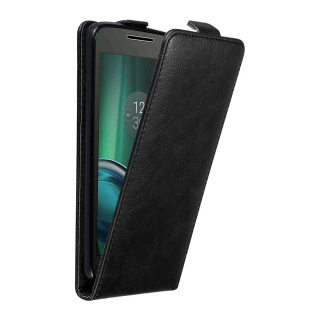Motorola MOTO G4 / G4 PLUS Pungetui Flip Cover (Sort)