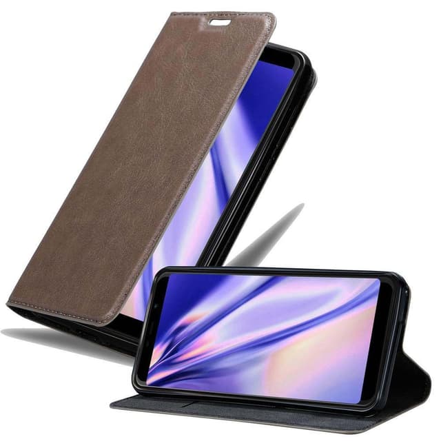 WIKO VIEW MAX lommebokdeksel case (brun)