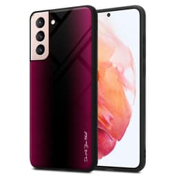 Samsung Galaxy S21 5G Skal Fodral Case (Rosa)