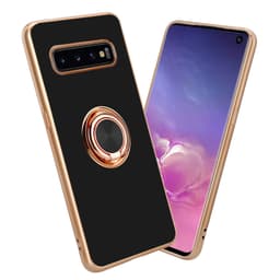 Samsung Galaxy S10 4G Suojakuori Suojakotelo (Musta)