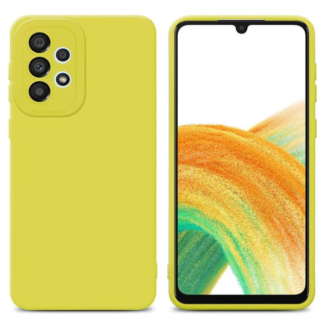 Samsung Galaxy A32 4G Cover Etui Case (Gul)
