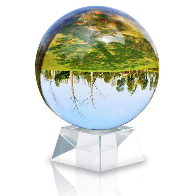 Glaskula stativ Glasboll Kristallboll Fotoboll (100 mm)