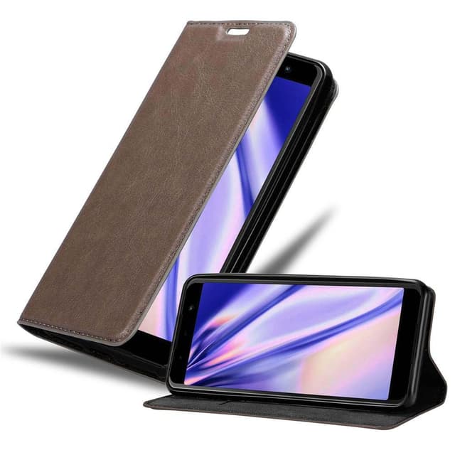 WIKO LENNY 5 lommebokdeksel case (brun)