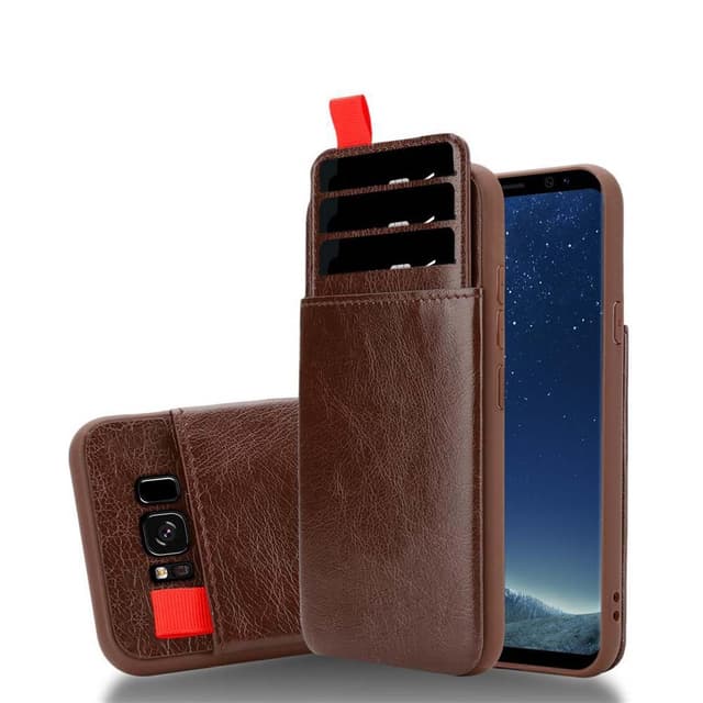 Skal Samsung Galaxy S8 PLUS Fodral Case (Brun)