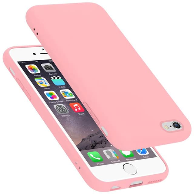 iPhone 6 / 6S Suojakuori Kotelo (Vaaleanpunainen)