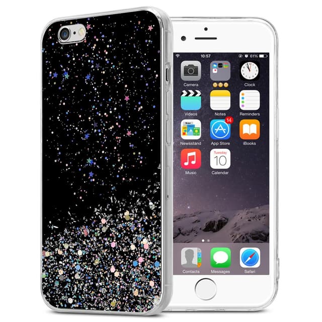 iPhone 6 PLUS / 6S PLUS Skal Fodral Case (Svart)