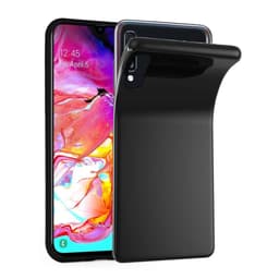 Samsung Galaxy A70 / A70s Suojakuori Kotelo (Musta)