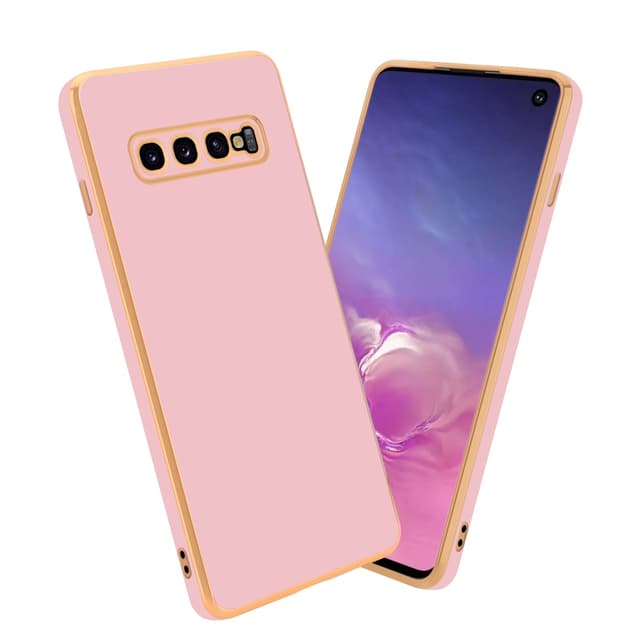 Samsung Galaxy S10 4G Cover Etui Case (Lyserød)