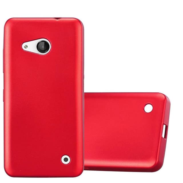 Skal Nokia Lumia 550 Fodral Case (Röd)