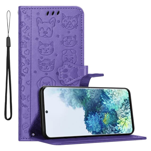 Samsung Galaxy S20 lommebokdeksel case (lilla)
