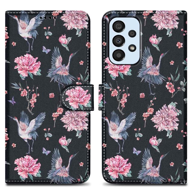 Samsung Galaxy A33 5G lommebokdeksel etui (svart)