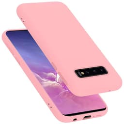 Samsung Galaxy S10 4G Cover Etui Case (Lyserød)