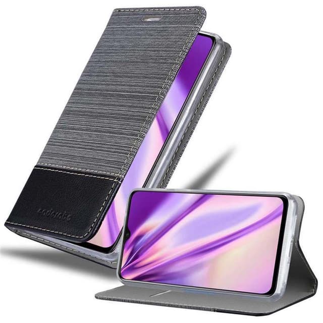 OnePlus 6T Plånboksfodral Skal (Grå)