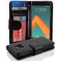 HTC ONE M10 Plånboksfodral Skal (Svart)