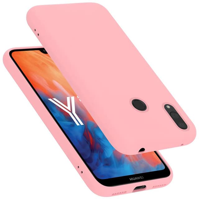 Huawei Y7 2019 / Y7 PRIME 2019 Skal Fodral Case (Rosa)