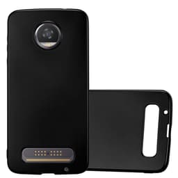 Motorola MOTO Z2 Suojakuori Suojakotelo Case (Musta)