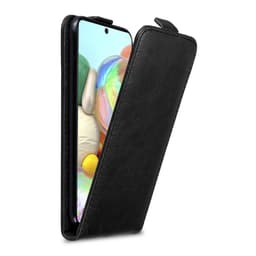 Samsung Galaxy A71 4G deksel flip cover (svart)