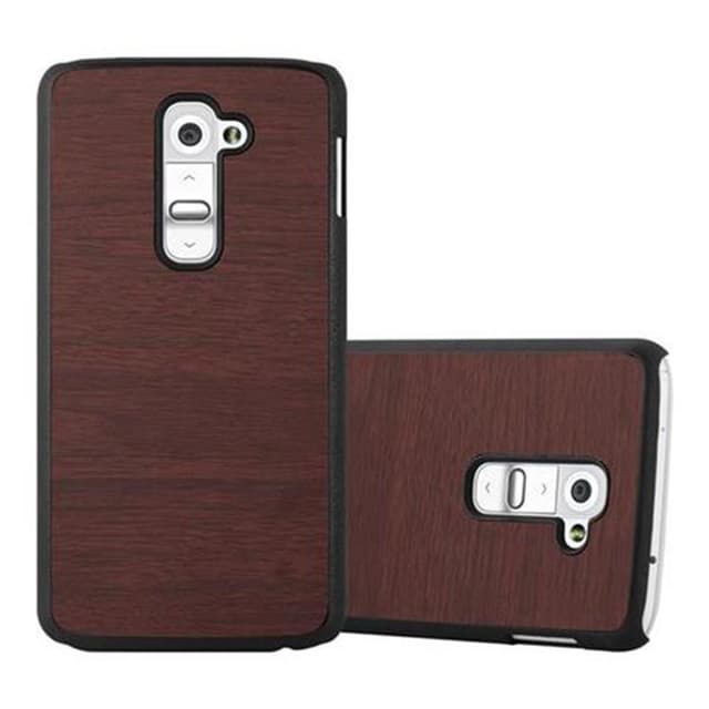 LG G2 Etui Case Cover (Brun)