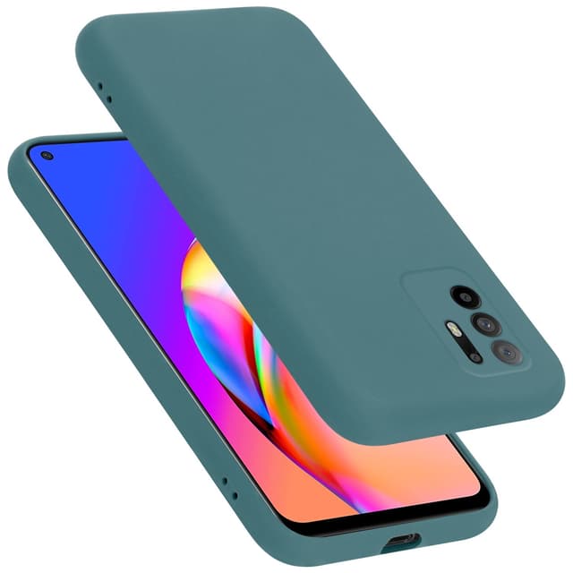 Oppo A94 5G Skal Fodral Case (Grön)