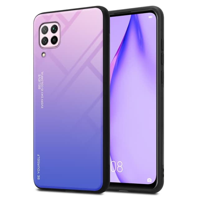 Cadorabo Case for Huawei Nova 6se / P40 Lite / Nova 7i in Candy Dark Blue – Soft Protective Slim TPU Silicone Cover with Edge Protection – Ultra Slim Case Shockproof Gel