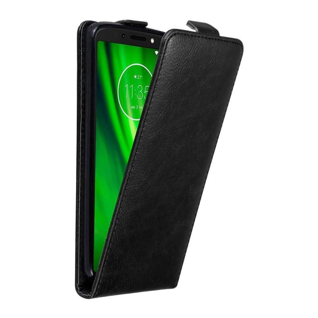 Motorola MOTO E5 / G6 PLAY Flipfodral Skal (Svart)