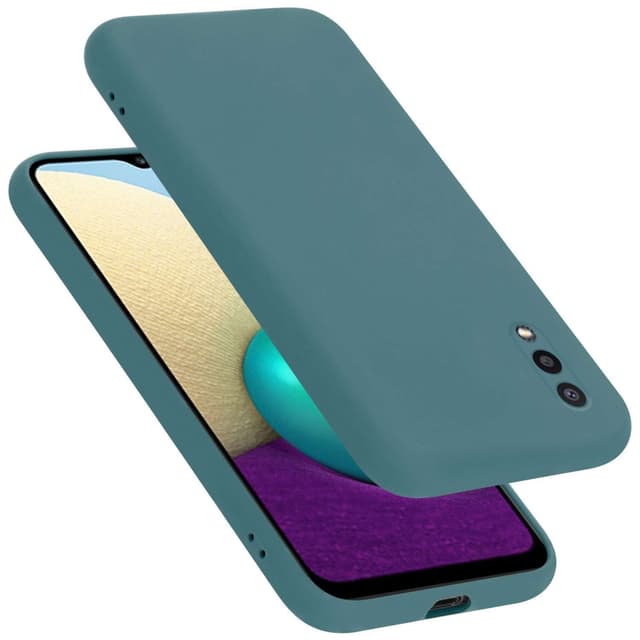 Samsung Galaxy A02 / M02 Suojakuori Kotelo (Green)