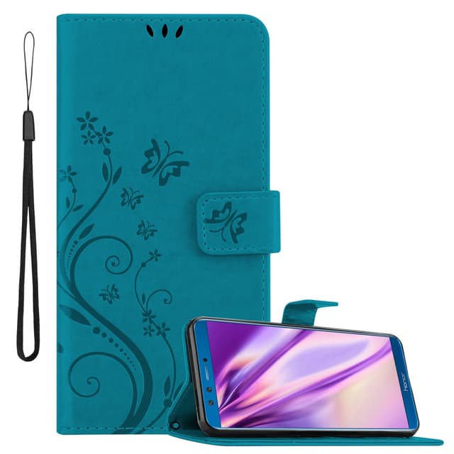 Honor 9X LITE Pungetui Cover Case (Blå)
