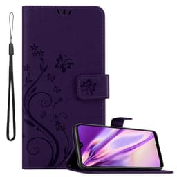 Samsung Galaxy A10 / M10 Plånboksfodral Skal (Lila)