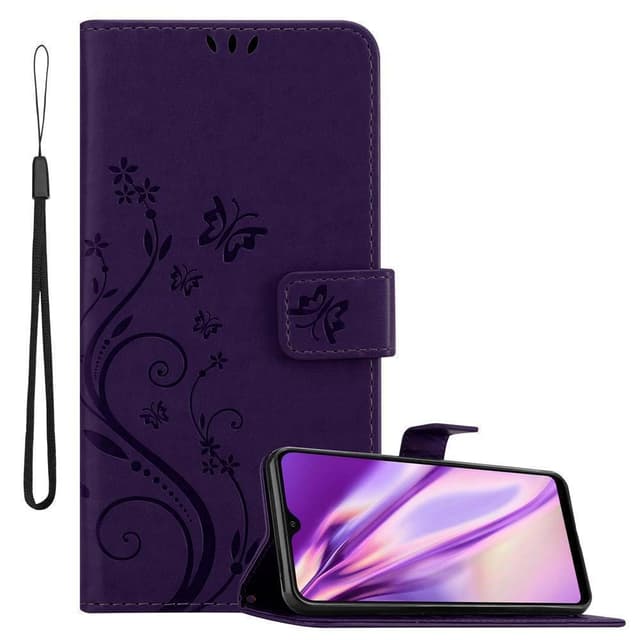 Samsung Galaxy A10 / M10 Plånboksfodral Skal (Lila)