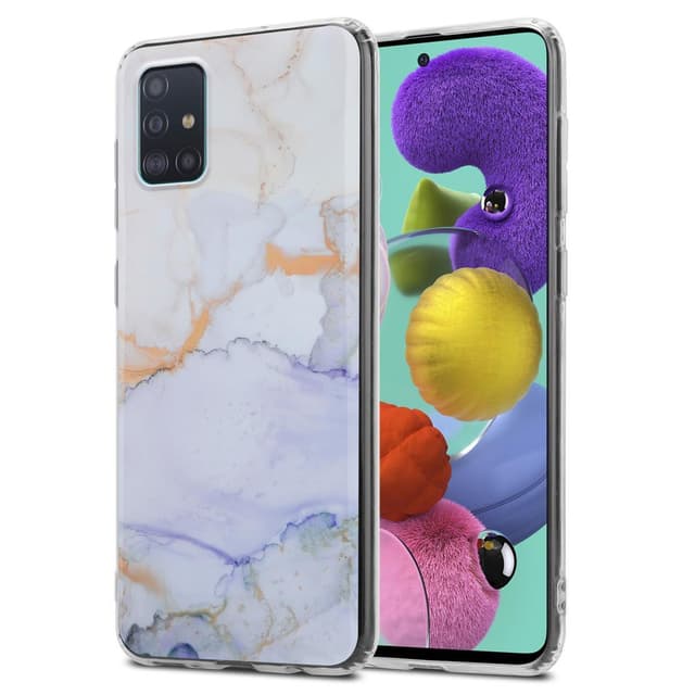 Samsung Galaxy A51 4G / M40s Pungetui Cover Case (Hvid)