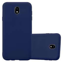 Samsung Galaxy J7 2017 Skyddsskal Skal Fodral (Blå)