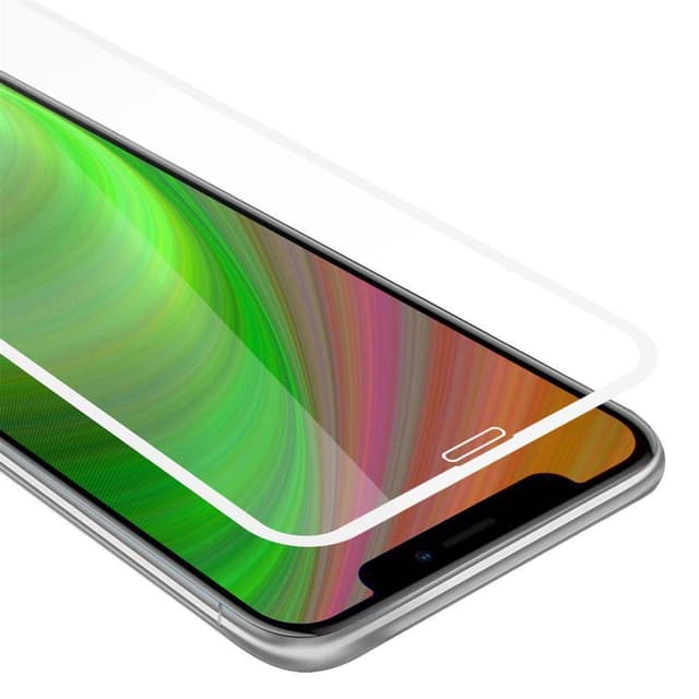 iPhone XS MAX Skjermbeskytter Skärmskydd (hvit)