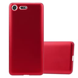 Skal Sony Xperia XZ PREMIUM Fodral Case (Röd)