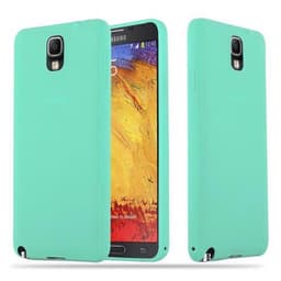 Deksel Samsung Galaxy NOTE 3 Silikon cover (blå)