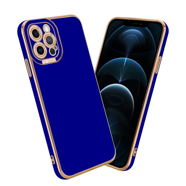 iPhone 12 PRO MAX Skal Fodral Case (Blå)