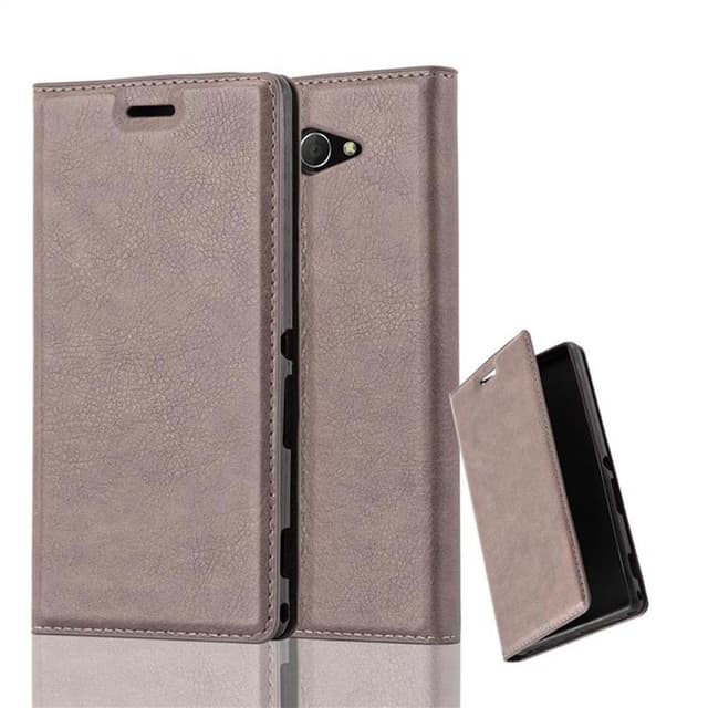 Sony Xperia M2 / M2 AQUA Cover Etui Case (Brun)