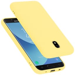 Samsung Galaxy J7 2017 Suojakuori Kotelo (Keltainen)