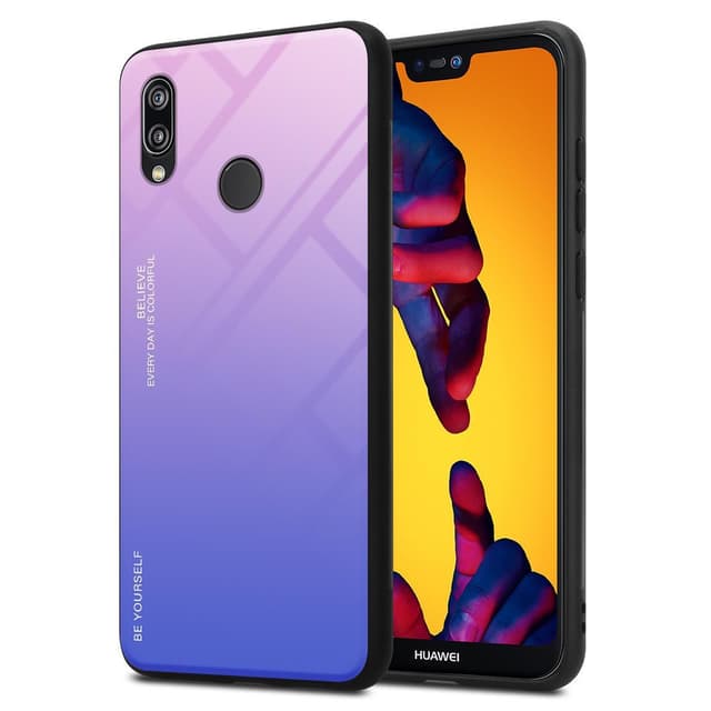 Cover Huawei P20 LITE 2018 / NOVA 3E Etui Case (Sort)
