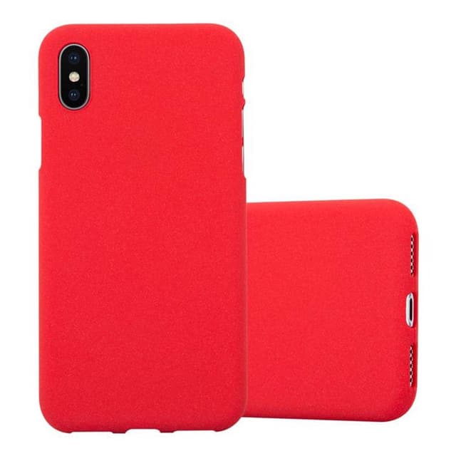 Deksel iPhone X / XS case (rød)