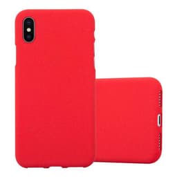 Skal iPhone X / XS Fodral Case (Röd)