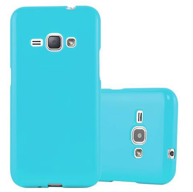 Samsung Galaxy J1 2015 Etui Case Cover (Blå)