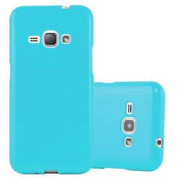 Samsung Galaxy J1 2015 Suojakuori Kotelo (Sininen)