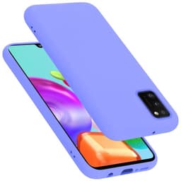 Samsung Galaxy A41 silikondeksel case (lilla)